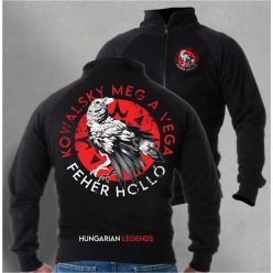   Kowalsky meg a Vega - Fehér holló férfi cipzáras, galléros pulóver