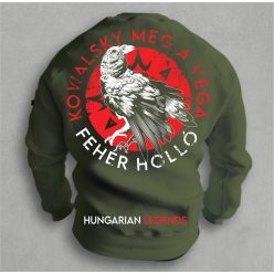   Kowalsky meg a Vega - Fehér holló férfi kerek nyakú pulóver