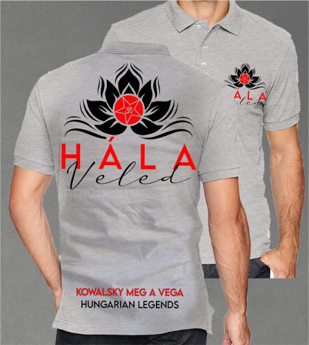 Kowalsky meg a Vega - Hála Veled férfi galléros póló