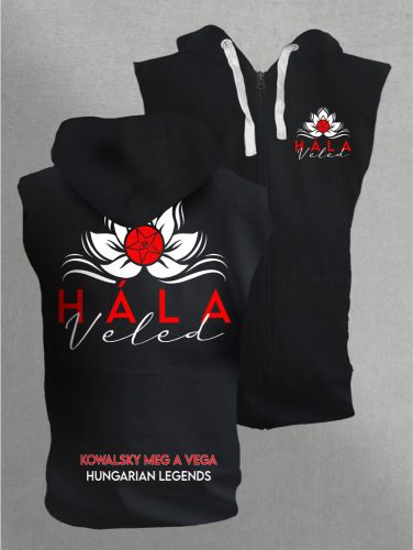 Kowalsky meg a Vega - Hála Veled férfi kapucnis, cipzáras mellény