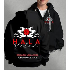   Kowalsky meg a Vega - Hála Veled gyerek kapucnis, cipzáras pulóver