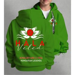   Kowalsky meg a Vega - Hála Veled gyerek kapucnis, cipzáras pulóver