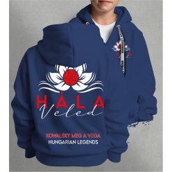   Kowalsky meg a Vega - Hála Veled gyerek kapucnis, cipzáras pulóver