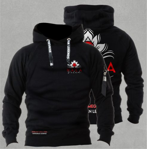 Kowalsky meg a Vega - Hála Veled férfi kapucnis, belebújós pulóver