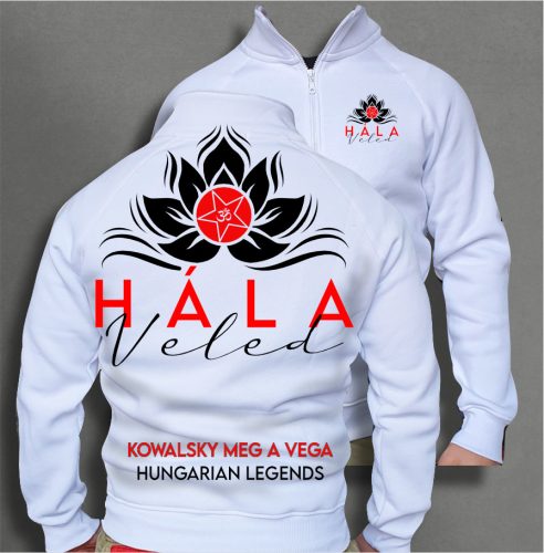 Kowalsky meg a Vega - Hála Veled férfi cipzáras, galléros pulóver