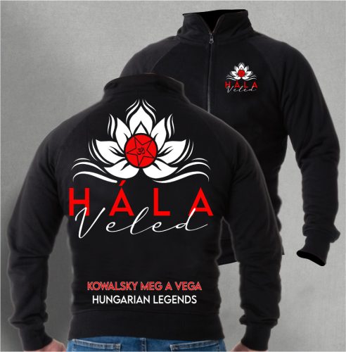 Kowalsky meg a Vega - Hála Veled férfi cipzáras, galléros pulóver