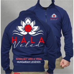   Kowalsky meg a Vega - Hála Veled férfi cipzáras, galléros pulóver