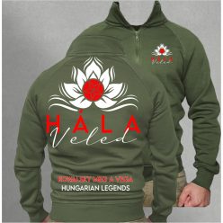   Kowalsky meg a Vega - Hála Veled férfi cipzáras, galléros pulóver