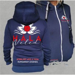   Kowalsky meg a Vega - Hála Veled női cipzáras, kapucnis pulóver