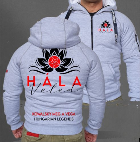 Kowalsky meg a Vega - Hála Veled férfi sherpa béléses cipzáras pulóver