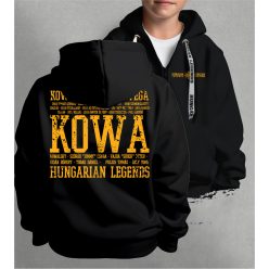   Kowalsky meg a Vega - Feliratos gyerek kapucnis, cipzáras pulóver