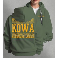   Kowalsky meg a Vega - Feliratos gyerek kapucnis, cipzáras pulóver