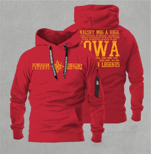 Kowalsky meg a Vega - Feliratos férfi kapucnis, belebújós pulóver