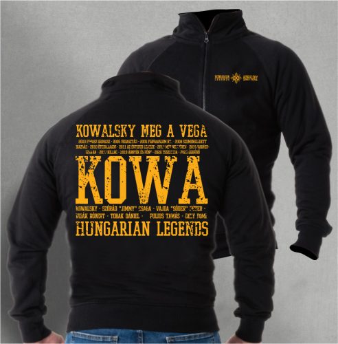 Kowalsky meg a Vega - Feliratos férfi cipzáras, galléros pulóver