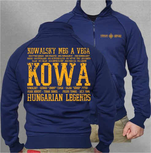 Kowalsky meg a Vega - Feliratos férfi cipzáras, galléros pulóver