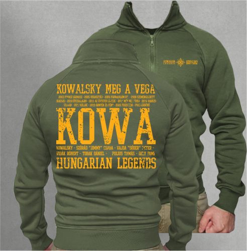 Kowalsky meg a Vega - Feliratos férfi cipzáras, galléros pulóver