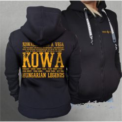   Kowalsky meg a Vega - Feliratos női cipzáras, kapucnis pulóver