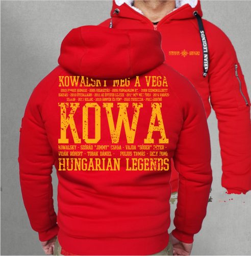 Kowalsky meg a Vega - Feliratos férfi sherpa béléses cipzáras pulóver