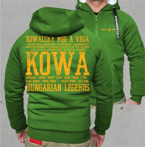 Kowalsky meg a Vega - Feliratos férfi sherpa béléses cipzáras pulóver