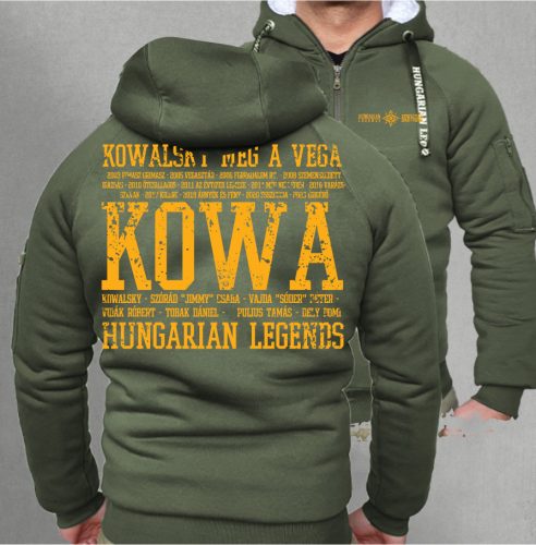 Kowalsky meg a Vega - Feliratos férfi sherpa béléses cipzáras pulóver