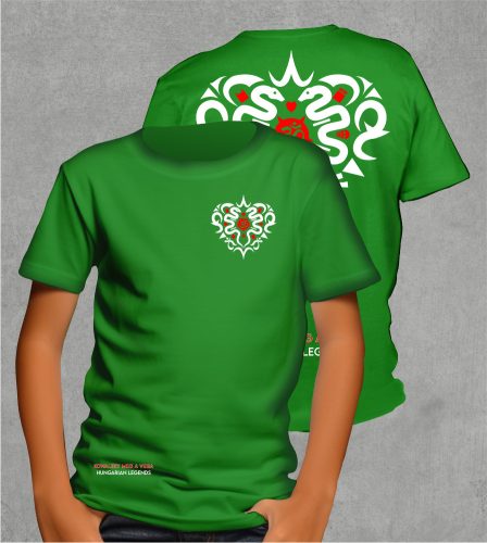 Kowalsky meg a Vega - Szív logó gyerek rövid ujjú póló