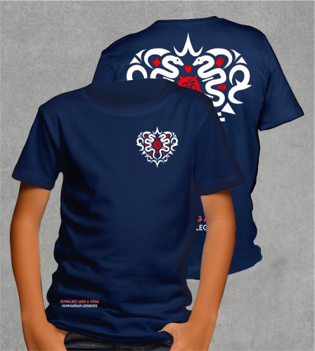 Kowalsky meg a Vega - Szív logó gyerek rövid ujjú póló