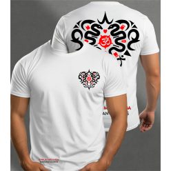 Kowalsky meg a Vega - Szív logó férfi rövid ujjú póló