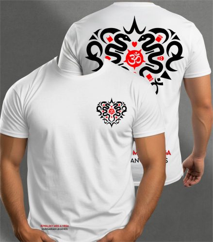 Kowalsky meg a Vega - Szív logó férfi rövid ujjú póló