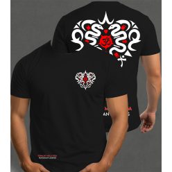 Kowalsky meg a Vega - Szív logó férfi rövid ujjú póló