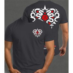 Kowalsky meg a Vega - Szív logó férfi rövid ujjú póló