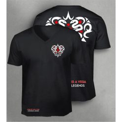 Kowalsky meg a Vega - Szív logó férfi v-nyakú póló