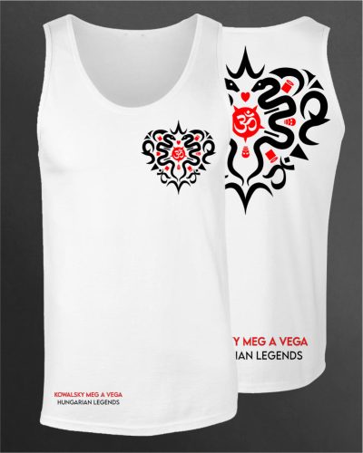 Kowalsky meg a Vega - Szív logó férfi ujjatlan póló