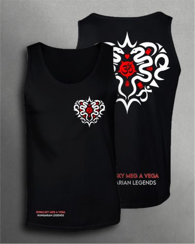 Kowalsky meg a Vega - Szív logó férfi ujjatlan póló