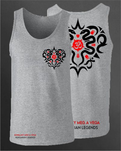 Kowalsky meg a Vega - Szív logó férfi ujjatlan póló
