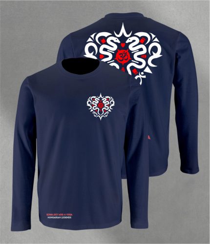 Kowalsky meg a Vega - Szív logó férfi hosszú ujjú póló