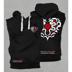   Kowalsky meg a Vega - Szív logó férfi kapucnis, belebújós mellény