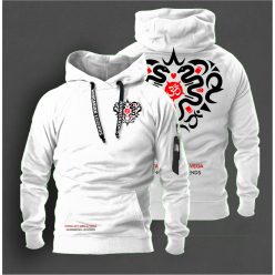   Kowalsky meg a Vega - Szív logó férfi kapucnis, belebújós pulóver