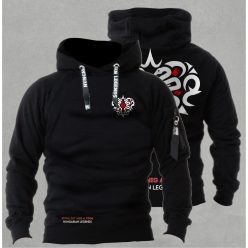   Kowalsky meg a Vega - Szív logó férfi kapucnis, belebújós pulóver