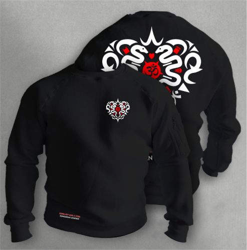 Kowalsky meg a Vega - Szív logó férfi kerek nyakú pulóver