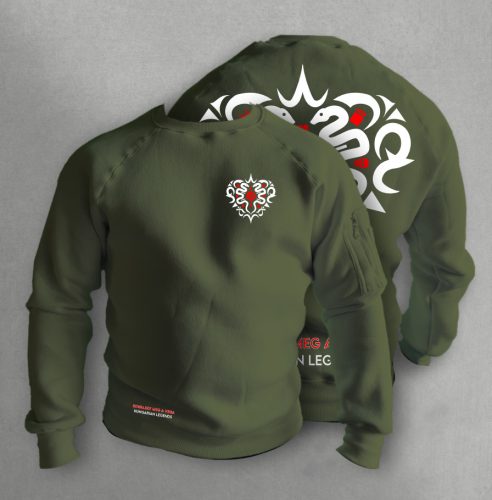 Kowalsky meg a Vega - Szív logó férfi kerek nyakú pulóver