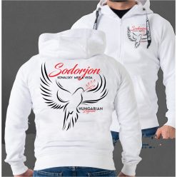   Kowalsky meg a Vega - Sodorjon férfi kapucnis, cipzáras pulóver