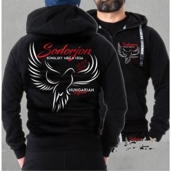   Kowalsky meg a Vega - Sodorjon férfi kapucnis, cipzáras pulóver