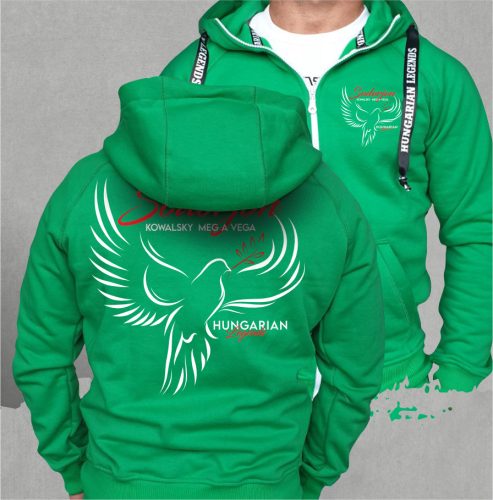 Kowalsky meg a Vega - Sodorjon férfi kapucnis, cipzáras pulóver