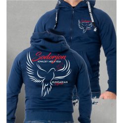   Kowalsky meg a Vega - Sodorjon férfi kapucnis, cipzáras pulóver