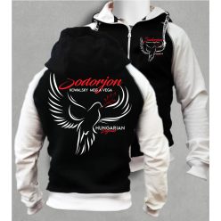   Kowalsky meg a Vega - Sodorjon férfi kapucnis, cipzáras pulóver