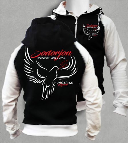 Kowalsky meg a Vega - Sodorjon férfi kapucnis, cipzáras pulóver