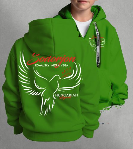 Kowalsky meg a Vega - Sodorjon gyerek kapucnis, cipzáras pulóver