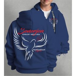   Kowalsky meg a Vega - Sodorjon gyerek kapucnis, cipzáras pulóver