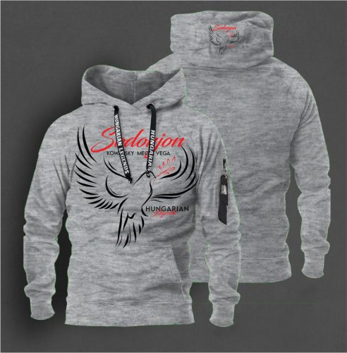 Kowalsky meg a Vega - Sodorjon férfi kapucnis, belebújós pulóver