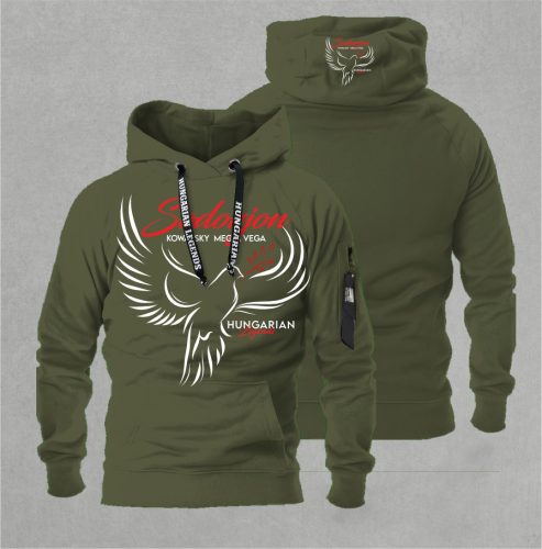 Kowalsky meg a Vega - Sodorjon férfi kapucnis, belebújós pulóver